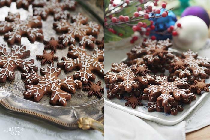 Ароматное пряное печенье для зимних праздников