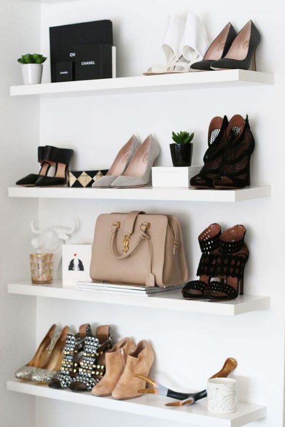 как хранить туфли - идеи для организации гардероба