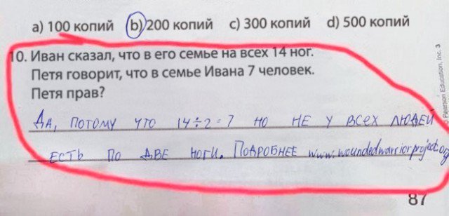 Садись, пять: смешные ответы школьников, до которых взрослые бы не додумались