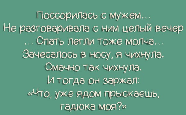 Семейная жизнь в 15-ти юмористических картинках!