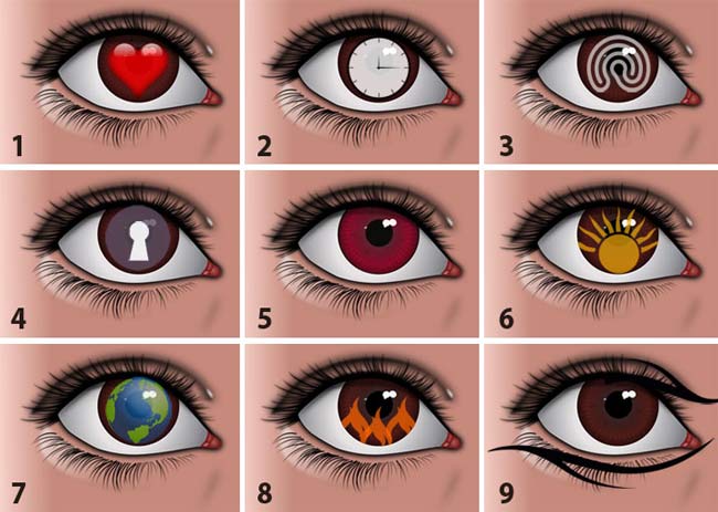 Тест девяти глаз: выбрав картинку Вы можете узнать кое-что о своей личности