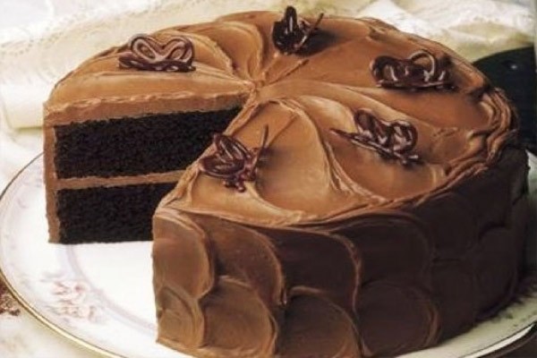 Шикарный торт «Черная магия» на кефире с кофе
