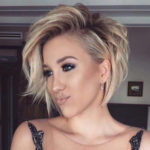 19 Cute Quick Bob Haircuts for Girls in 2019 – Web page 18 of 19 – HAIRSTYLE ZONE X #edgy_hairstyles #Short