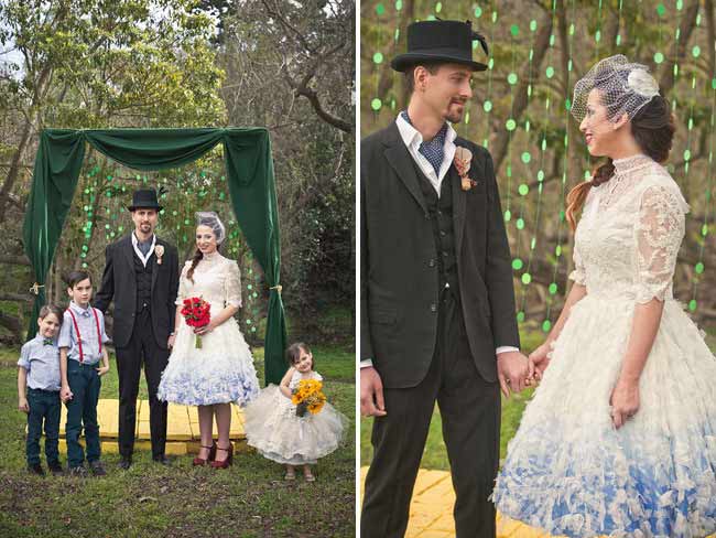16 самых необычных тематических свадеб