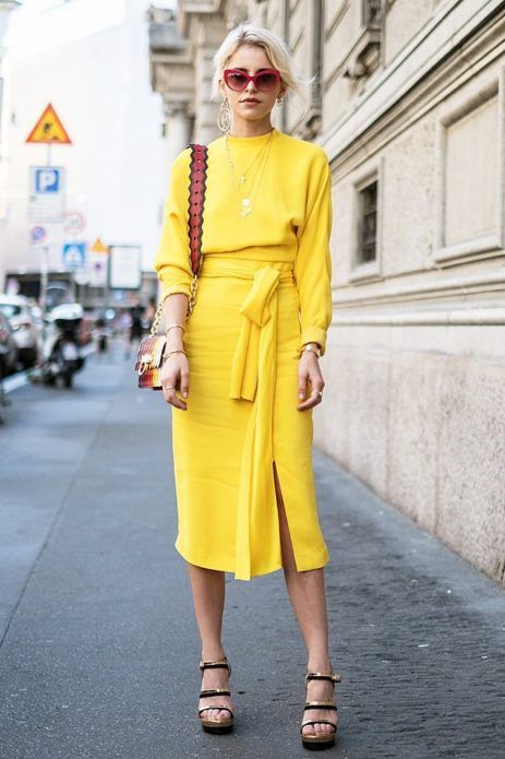 Платье миди: 45 стильных решений на любой случай жизни | Новости моды
