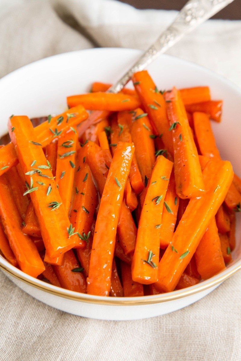 гарнир к грилю, глазированная морковь, блюда из овощей 