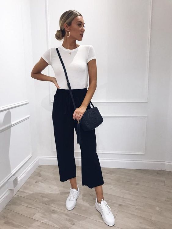 29 Chic and Modern Culotte Outfits for 2020 #Outfits