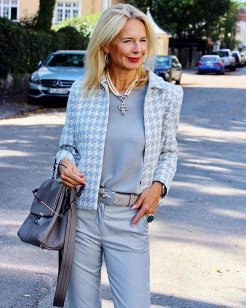 Невероятно элегантные образы для женщин 45+ | Новости моды #autumnfashionwomenover60