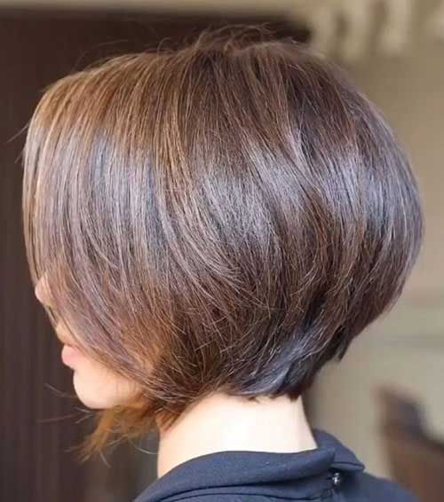Bob Hairstyle for Fine Hair and oval face