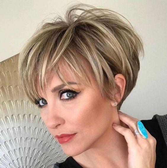 100 Mind-Blowing Short Hairstyles for Fine Hair #shorthairstylesforthickhair
