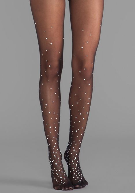 WOLFORD Marchesa Tights in Black - Hosiery & Socks #Tights