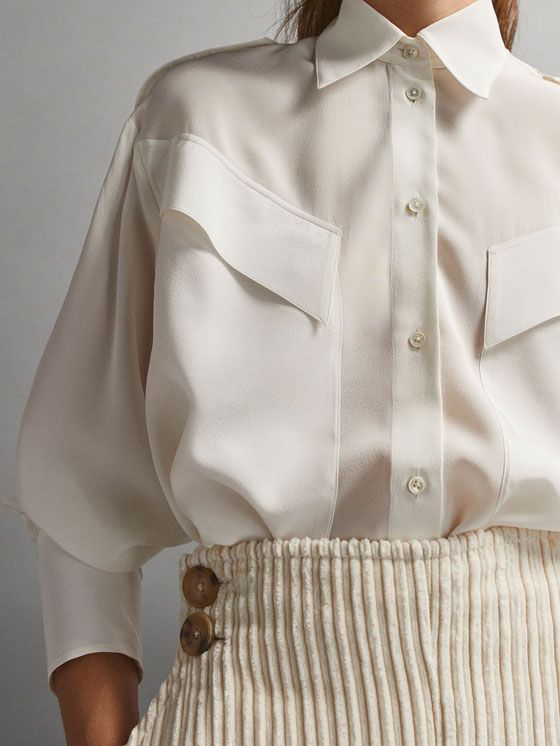 Женские рубашки и блузки | Massimo Dutti Осень Зима 2018