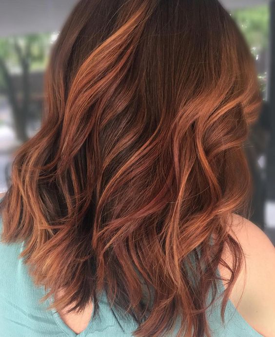 ✨BALTIMORE HAIRSTYLIST✨ on Instagram: “A Way Back Wednesday today ?! I’m in Asheville and this hair color looks like all the leaves ? here I just had to repost it ?!” #redhaircolor