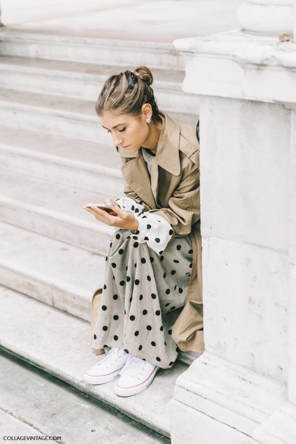 polka dot, converse